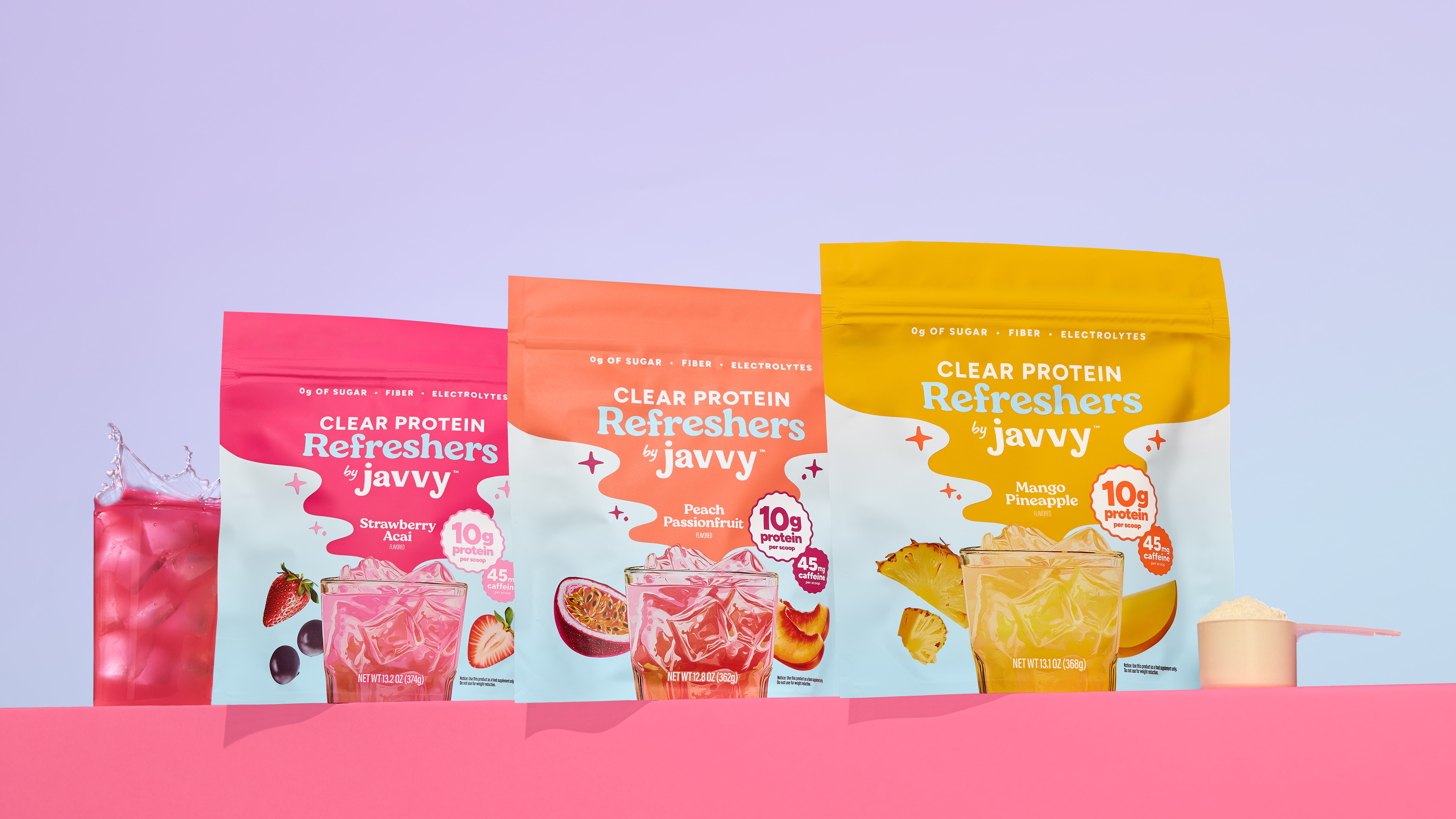 Javvy Clear Protein Refreshers